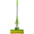 Швабра Master FRESH отжимная телескоп зеленый/желтый/стальной 27 см 6 см 1 шт.