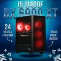 AIR Черный Intel Core i5 11400f, RX 6900 XT 16GB, DDR4 32GB, SSD 1000GB Игровой компьютер