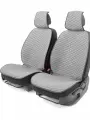 Накидки на сиденье Car Performance передние 2 шт fiberflax серые CUS-1032 GY