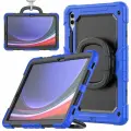 Чехол для Samsung Galaxy Tab S10+ / S9+ 12.4 / S9 FE+ 12.4 (2023) Smart-D противоударный черный-синий