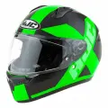 Мотошлем интеграл HJC C10 TEZ MC4HSF, поликарбонат, M, черный-зеленый