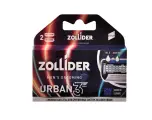 Сменные кассеты Zollider URBAN 3 blades, 3 лезвия, 2 шт