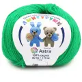 Пряжа для вязания Astra Premium 'Амигуруми', 50г, 175м (100% акрил) (044 трава), 6 мотков