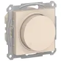 Светорегулятор (диммер) Systeme Electric (schneider Electric) SCHNEIDER ELECTRIC ATLASDESIGN LED, RC, 400Вт, Бежевый, ATN000223