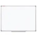 Доска магнитно-маркерная 70х50 см, алюминиевая рамка, Гарантия 10 Лет, Россия, Brauberg, 238185 .