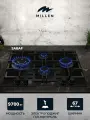 Газовая варочная панель MILLEN MGHGD 6501 BB