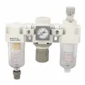 Сепаратор для смазки компрессора с корпусом из алюминиевого сплава G1/4in, фильтр воздуха для пневматического инструмента
