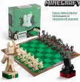 Шахматы коллекционные от Noble Collection. Minecraft / Майнкрафт (orig. edition)
