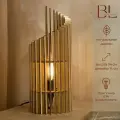 Настольный светильник из дерева, Brillight