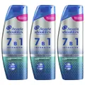 Head & Shoulders Шампунь интенсивного действия, против перхоти, 7 в 1 INTENSIVE, 300 мл, 3 шт