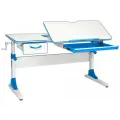 Парта Anatomica Study-120 белый/голубой