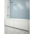 Экран под ванну раздвижной водостойкий купе ПВХ 170 белый глянец Метакам