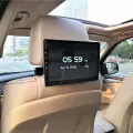 10-дюймовый портативный Android 13 автомобильный монитор экран для автомобильного телевизора автомобильный мультимедиа плеер сенсорный экран подголовник с монитором mp5 Bluetooth WiFi