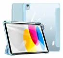 Чехол-книжка Dux Ducis для iPad 10 Generation 10.9 (2022) Toby series голубой