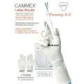 Перчатки латексные стерильные хирургические Gammex EnLite, цвет: бежевый, размер 9.0, 20 шт. (10 пар), без валика