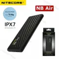 NITECORE NB Air 5000mAh Водонепроницаемый USB-C для зарядки карманного банка питания из углеродного волокна
