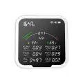 PROTMEX PTH 9BW Tuya Wi-Fi 9 в 1 CO2 HCHO H6C6 TVOC PM2.5 PM10 метр термометр гигрометр часы будильник монитор загрязнения воздуха
