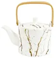 Чайник заварочный Nouvelle Белый мрамор 800 мл, 0880045