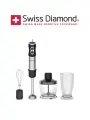 Блендер Swiss Diamond SDBH-400, с защитой от перегрузки и перегрева