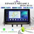 Магнитола для Renault Megane 3/Рено Меган (2008-2015), 4/64 GB, Android 13, Bluetooth, WiFi, CarPlay, GPS, 8 ядерный процессор + переходная рамка