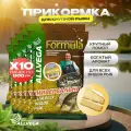 Прикормка для рыбалки ALLVEGA Formula универсальная крупная рыба 10 пачек по 0.9 кг