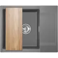Мойка кухонная Granula Estetica ES-6202 графит 6202, графит