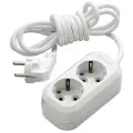 Makel Сетевой удлинитель (2гн - 2м) Makel MGP112 White