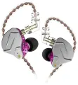 KZ Acoustics ZSN Pro без микрофона, фиолетовый, проводные наушники