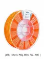 Оранжевый ABS пластик для 3D принтеров и ручек 1.75мм 750г