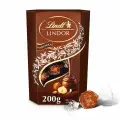 Конфеты шоколадные Lindt Lindor Hazelnut, Линдор с орехом, 200г