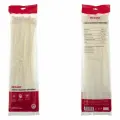 Нейлоновая кабельная стяжка REXANT 450x7,6мм, белая 100 шт/уп 07-0450-8