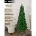 Елка искусственная новогодняя литая узкая высокая 180 см, ель для помещений, Империя Ёлок