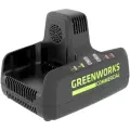 Зарядное устройство для аккумуляторов GREENWORKS 82.0V G82C2 двухпостовое