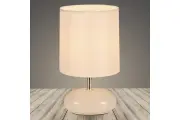 Росток Настольная лампа 18337 WT белый/белый абажур h276 1x60W E27, DIY22 988017910
