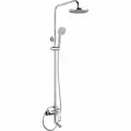 Душевая система с тропическим душем Fashun A2418 со смесителем, хром
