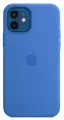 Чехол силиконовый Apple iPhone 12/12 Pro Silicone Case with MagSafe Capri Blue (Капри) MJYY3ZE/A