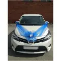 Комплект из фатина с бантиками для украшения свадебного автомобиля