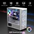 Компьютерный корпус ABR Quantum White (1*USB Type-C, 2*USB 2.0, HD Audio, 4xRGB Fan, ATX, E-ATX)