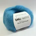 Пряжа Silk Mohair Lana Gatto - 30485 голубая бирюза