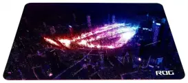 Коврик для мыши ASUS ROG Strix Slice cиликоновая основа, поликарбонатовая поверхность, 350 x 250 x 0.6 мм, цвет: рисунок