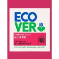 Таблетки для посудомойки Ecover All in One, 100 штук, экологичные, биоразлагаемые