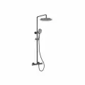 Душевая система с термостатом Kaiser (Кайзер) Serio, Gun metal 05577-15