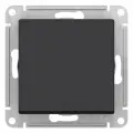 Переключатель 1-клавишный IP44 10А, Карбон AQUA ATLAS DESIGN (комплект 8 шт)