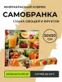 Электросушилка для овощей, фруктов, грибов Самобранка, 50*50 см.