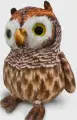Мягкая игрушка Сова коричневая с большими глазами 25 см (Реалистичная) (Mi268)