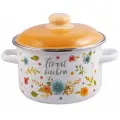 Кастрюля Appetite Floral kitchen, 3 л, диаметр 18 см