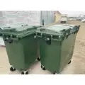 Мусорный Контейнер 660л Зеленый - 2шт GPLAST Евроконтейнер 0.66 м3