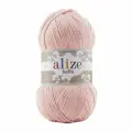 Летняя хлопковая пряжа Alize Bella 100 (Бэлла 100), цвет 613 розовый кварц, 5 мотков