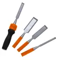 Набор стамесок KENDO, 5 предметов, эргономичная рукоятка, сталь, пластик