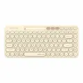 Клавиатура A4Tech Fstyler FBK36C AS бежевый USB беспроводная BT/Radio slim Multimedia (FBK36C AS)